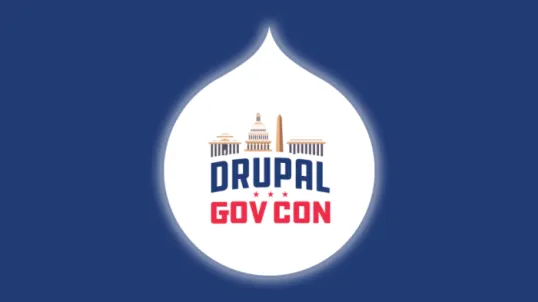 Drupal GovCon 2025 logo