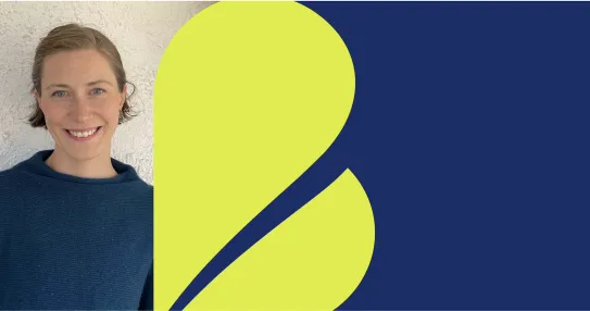 Graphic showing the author, Clarissa Perkins.