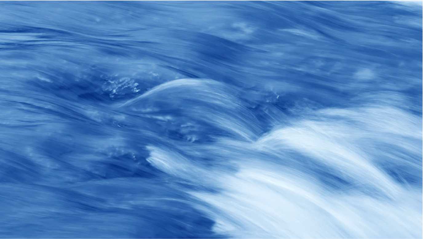 timelapse of flowing water.